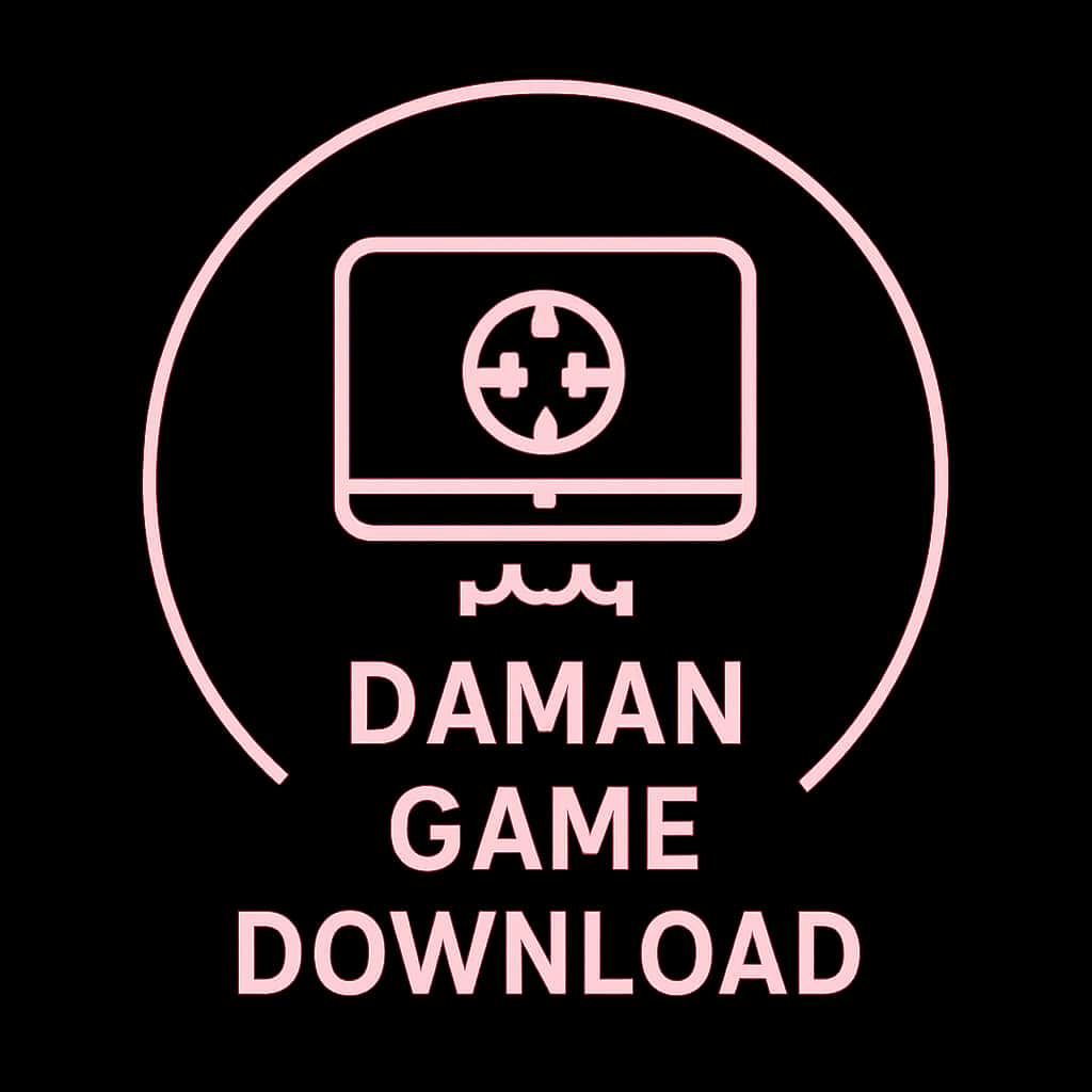 A badge representing the Features Overview of Daman Game Download.
