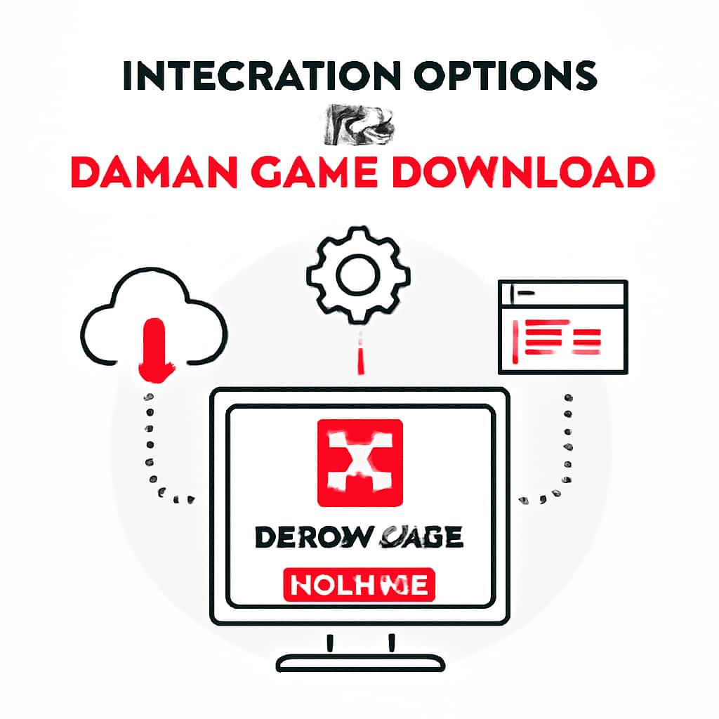Diagram illustrating integration options for Daman Game Download