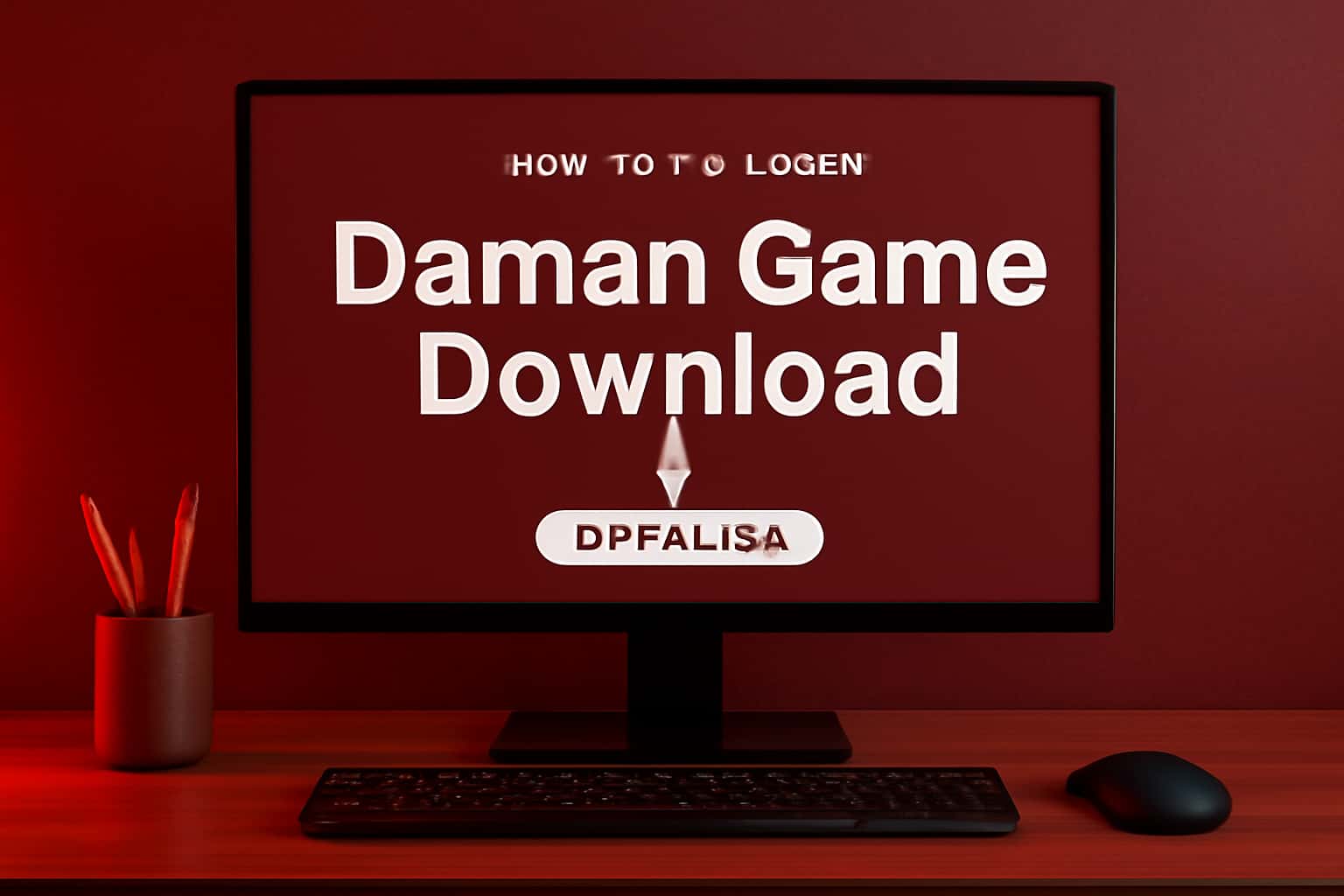 A graphical representation of troubleshooting steps for Daman Game Download login issues.